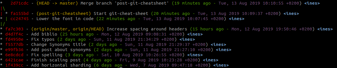 git lg 2
